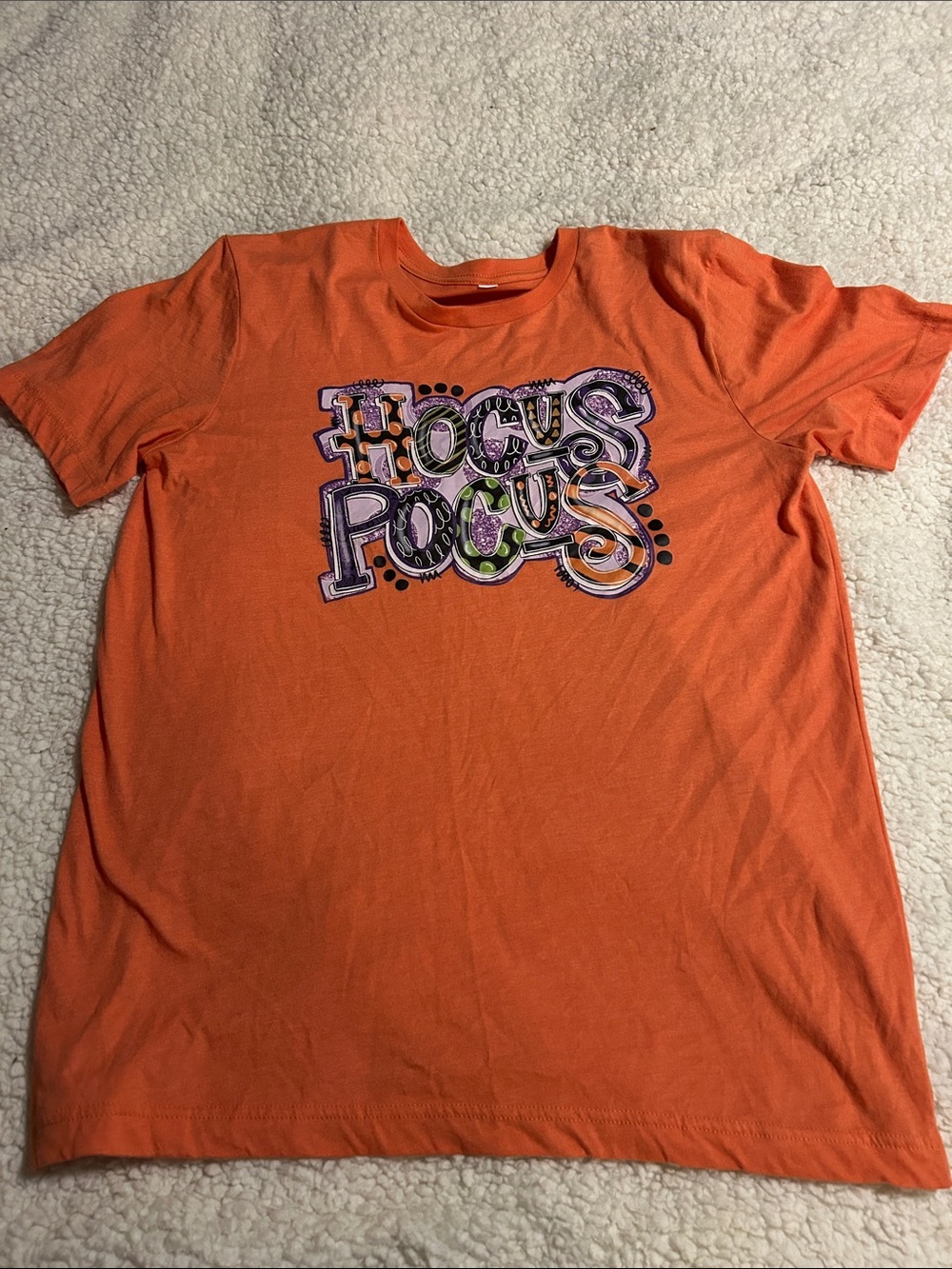 Orange 'Hocus Pocus' Graphic Tee